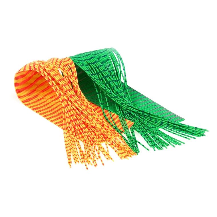 Wapsi Barred Round Rubber Legs - Synthetic Fibers & Flash - Fly Fish Food