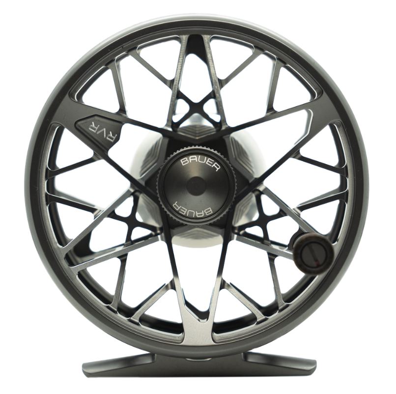 Bauer RVR Reel - Charcoal/Silver - Reels - Fly Fish Food