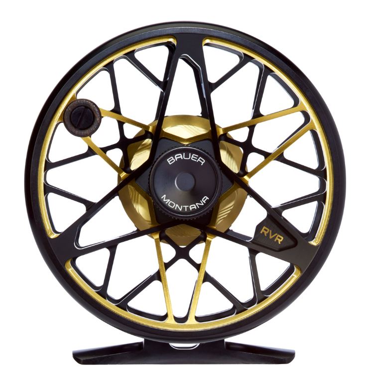 Bauer RVR Spool - Black/Gold - Reels - Fly Fish Food
