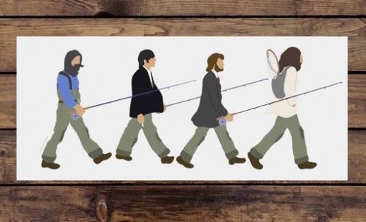 Road to the River Sticker - Stickers - Fly Fish Food