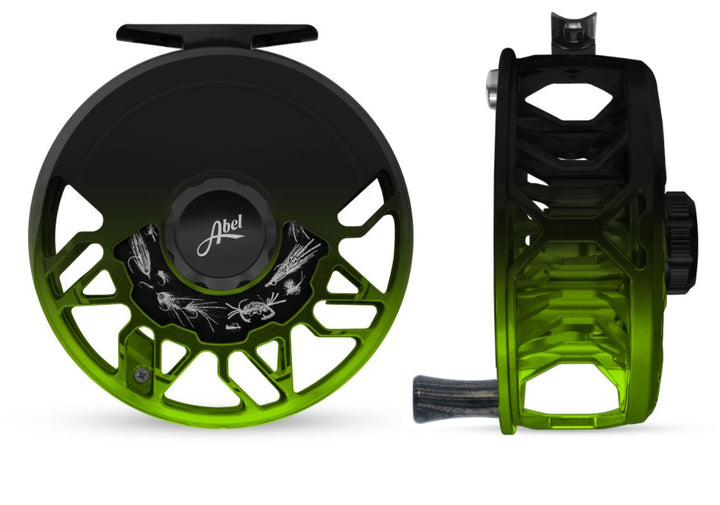 Abel Rove Reel - Black Fade Green - Reels - Fly Fish Food