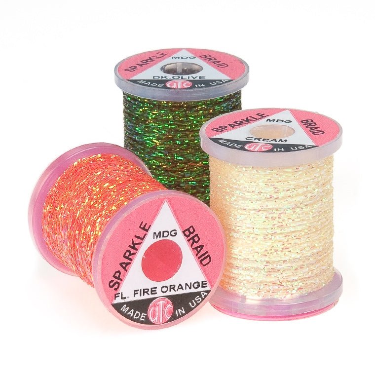 Midge Sparkle Braid - Misc. Synthetics - Fly Fish Food