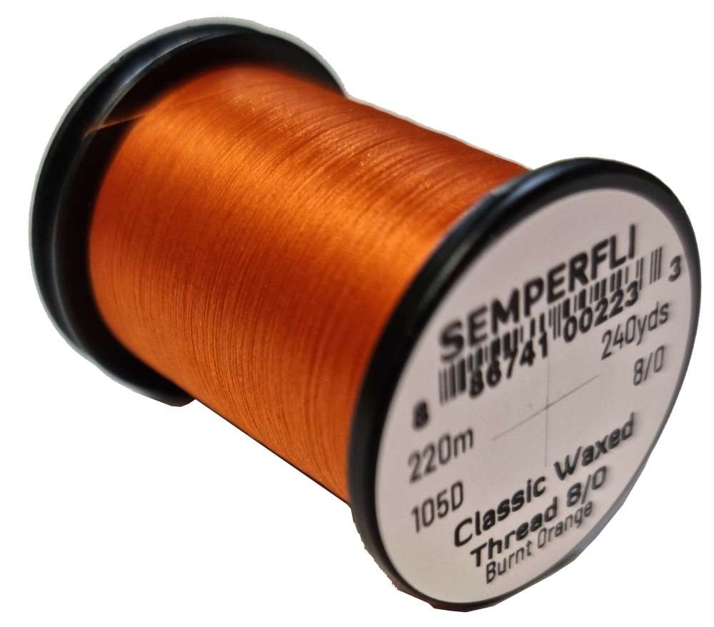 Semperfli Classic Waxed Thread - 8/0 Bulk Spool - Thread - Fly Fish Food