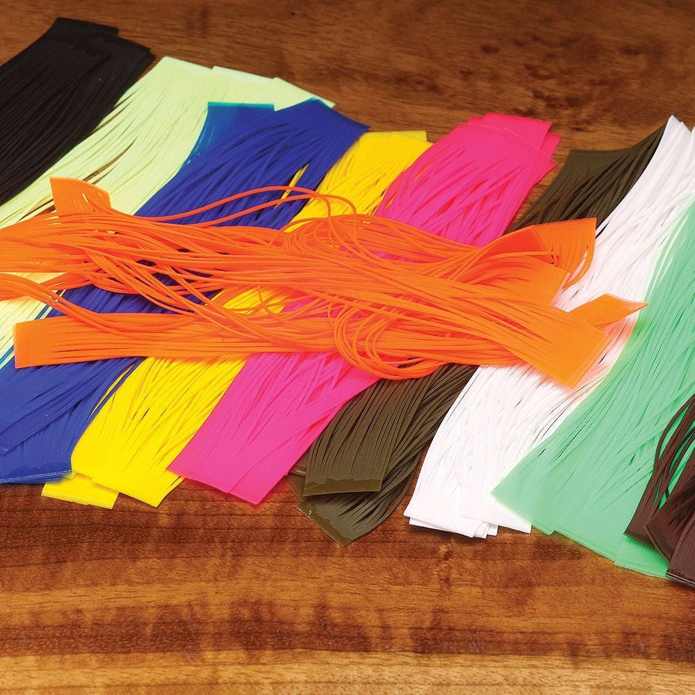 Silicone Flutter Legs - Synthetic Fibers &amp; Flash - Fly Fish Food