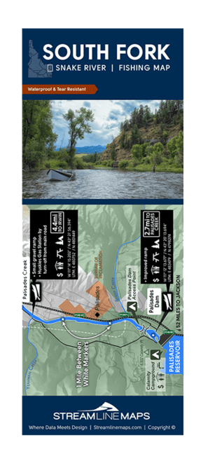 Streamline Maps Fishing Maps - Books &amp; Videos Etc. - Fly Fish Food