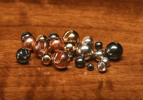 Hareline Slotted Tungsten Beads - Classic Colors - Beads - Fly Fish Food