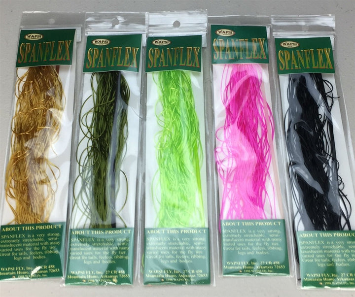 Spanflex - Synthetic Fibers &amp; Flash - Fly Fish Food