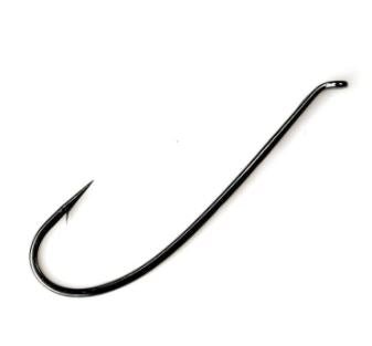 Gamakatsu T10 - 6H Tapered Salmon Hook Up - Eye - Black - Hooks &amp; Shanks - Fly Fish Food
