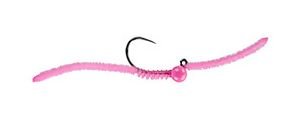 Jig San Juan Worm - Fl. Pink - Flies - Fly Fish Food