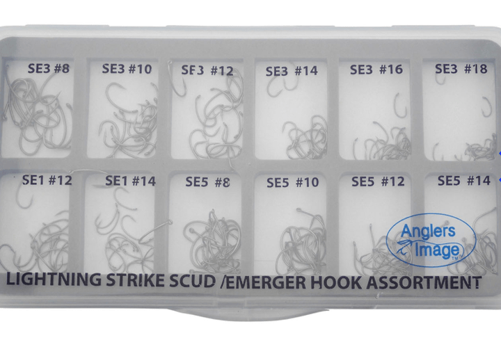 Lightning Strike Hook Assortment Box - Hooks &amp; Shanks - Fly Fish Food