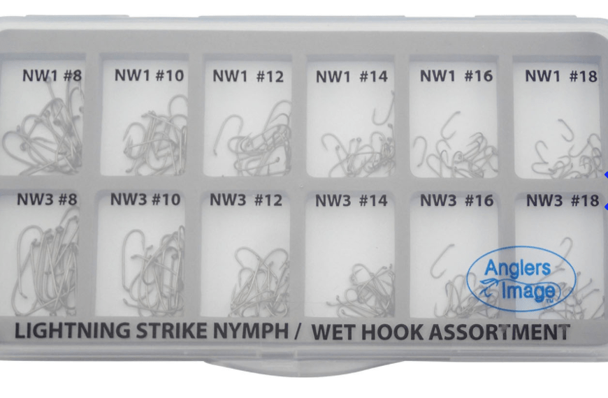 Lightning Strike Hook Assortment Box - Hooks &amp; Shanks - Fly Fish Food