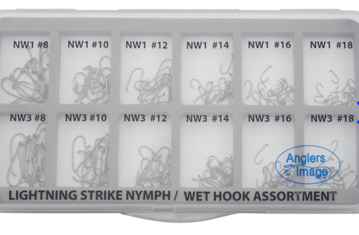 Lightning Strike Hook Assortment Box - Hooks &amp; Shanks - Fly Fish Food