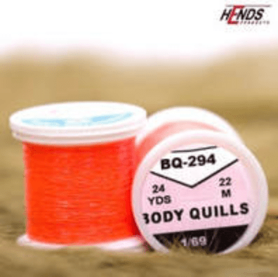 Hends Body Quills - Wire , Tinsel & Lead - Fly Fish Food