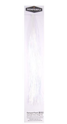 Semperfli Hanked Flat 1/69" Flat Tinsel Mirage Irise - Synthetic Fibers &amp; Flash - Fly Fish Food