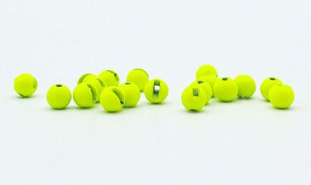 Firehole Stones Neon Matte Slotted Tungsten Beads - Beads - Fly Fish Food