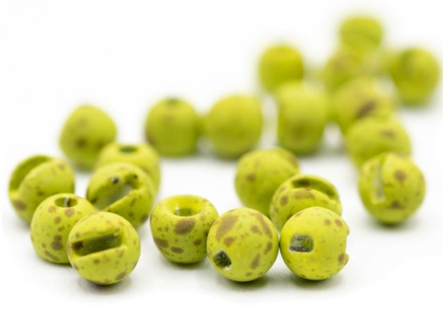 Firehole Stones Speckled Slotted Tungsten Beads - Beads - Fly Fish Food