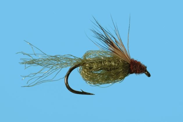 Sparkle Pupa - Olive - Flies - Fly Fish Food