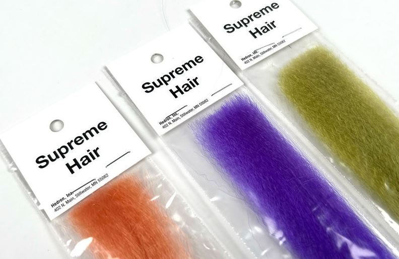 Hareline Supreme Super Hair - Synthetic Fibers &amp; Flash - Fly Fish Food