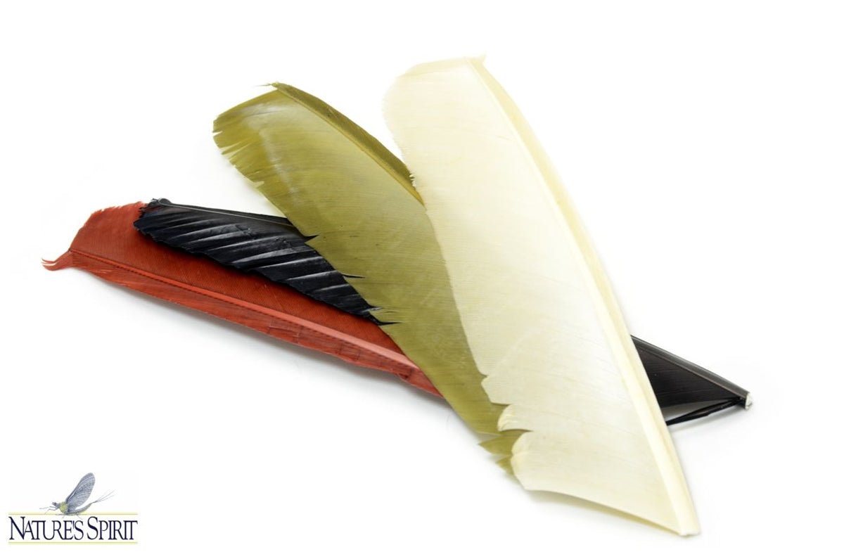 Nature's Spirit Turkey Biot Quills - Feathers & Marabou - Fly Fish Food