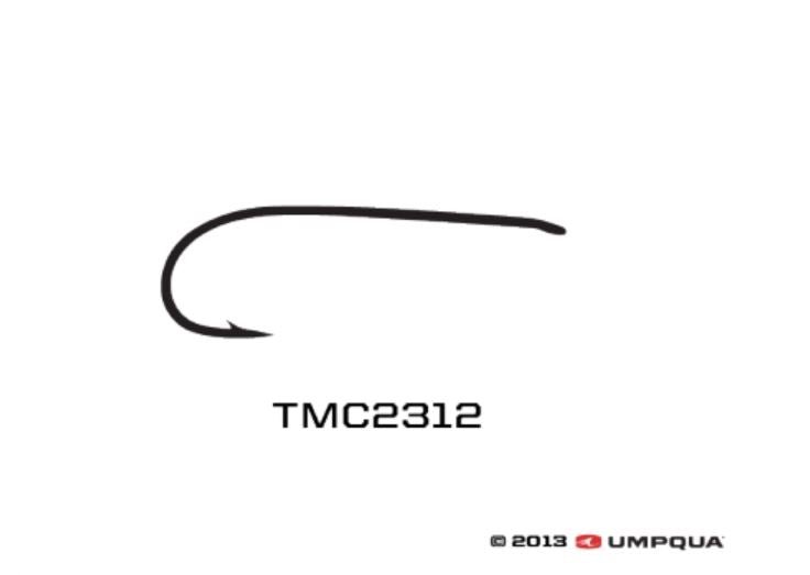 TMC 2312 Fine Caddis and Terrestrials - Hooks &amp; Shanks - Fly Fish Food