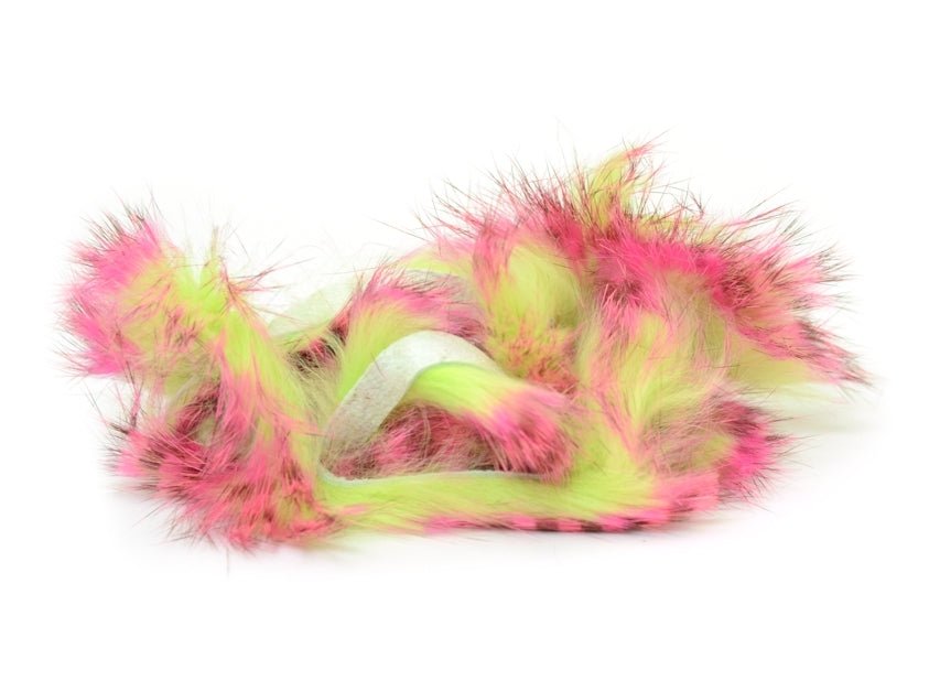Magnum Tiger Barred Rabbit Strips - Hair &amp; Fur - Fly Fish Food