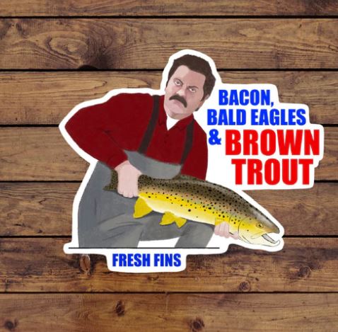 The American Sticker - Stickers - Fly Fish Food