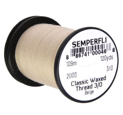 Semperfli Classic Waxed Thread - 3/0 - Thread - Fly Fish Food