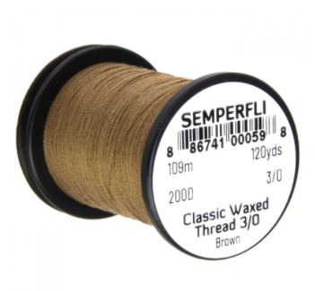 Semperfli Classic Waxed Thread - 3/0 - Thread - Fly Fish Food