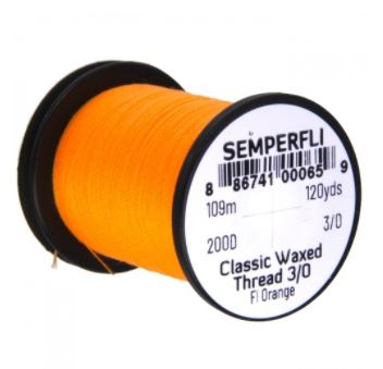 Semperfli Classic Waxed Thread - 3/0 - Thread - Fly Fish Food