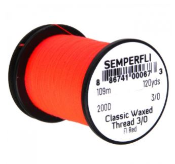 Semperfli Classic Waxed Thread - 3/0 - Thread - Fly Fish Food
