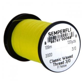 Semperfli Classic Waxed Thread - 3/0 - Thread - Fly Fish Food