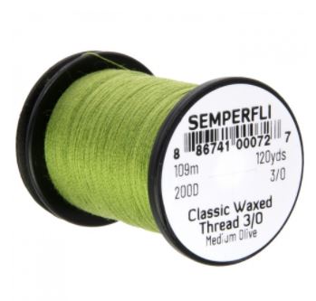Semperfli Classic Waxed Thread - 3/0 - Thread - Fly Fish Food