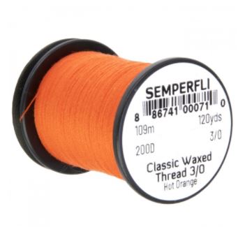 Semperfli Classic Waxed Thread - 3/0 - Thread - Fly Fish Food