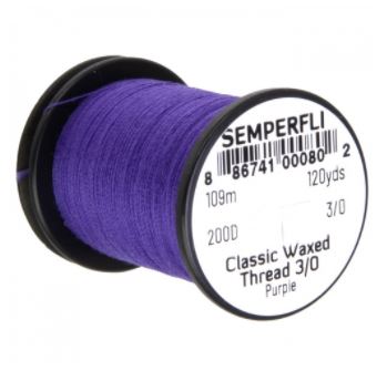 Semperfli Classic Waxed Thread - 3/0 - Thread - Fly Fish Food