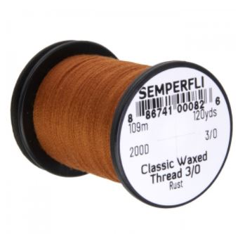Semperfli Classic Waxed Thread - 3/0 - Thread - Fly Fish Food
