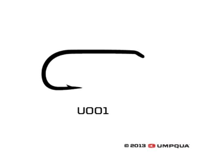 Umpqua U001 Dry Fly Hook - 50 pack - Hooks & Shanks - Fly Fish Food