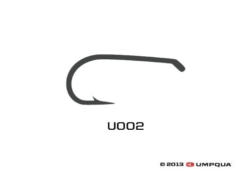 Umpqua U002 Dry Fly Hook - 50 pack - Hooks & Shanks - Fly Fish Food