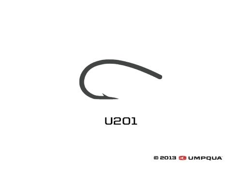 Umpqua U201 Midge &amp; Pupa Hook - 50 pack - Hooks &amp; Shanks - Fly Fish Food