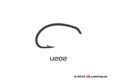 Umpqua U202 Scud/Pupa Hook - 50 pack - Hooks & Shanks - Fly Fish Food
