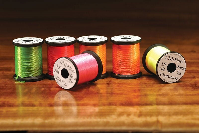 Uni Neon Floss - Thread - Fly Fish Food