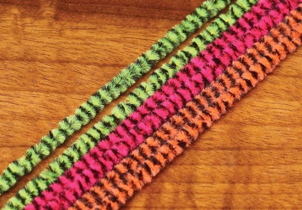 Variegated Medium Chenille - Chenille - Fly Fish Food