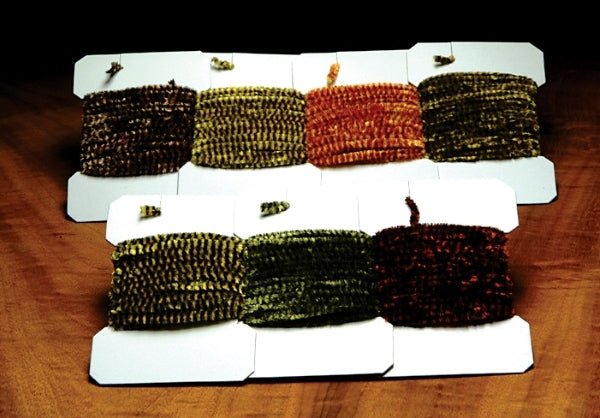 Variegated Medium Chenille - Chenille - Fly Fish Food