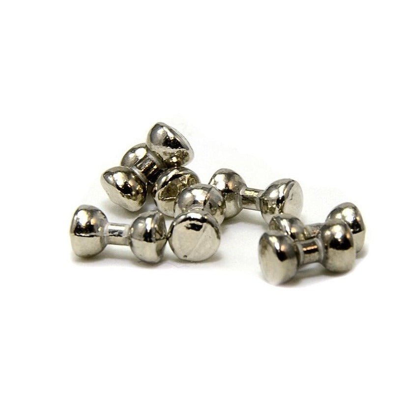 Lead Barbell Eyes - Beads - Fly Fish Food