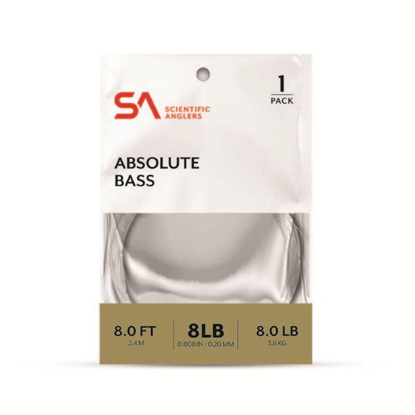 Scientific Anglers Absolute Bass Leaders - 8&
