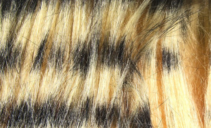 Barred Pseudo Hair - Synthetic Fibers &amp; Flash - Fly Fish Food
