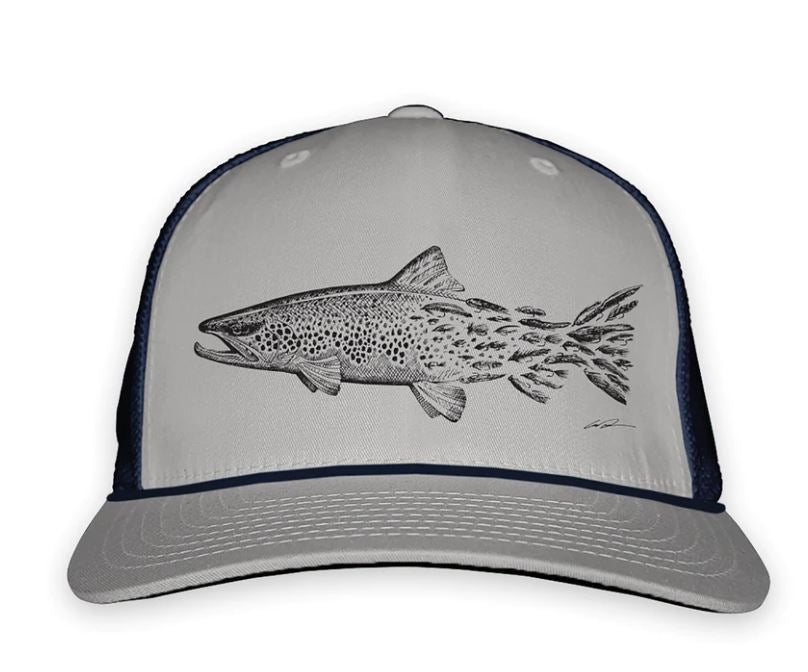 RepYourWater Brown Snacks 5 Panel Hat - Hats - Fly Fish Food