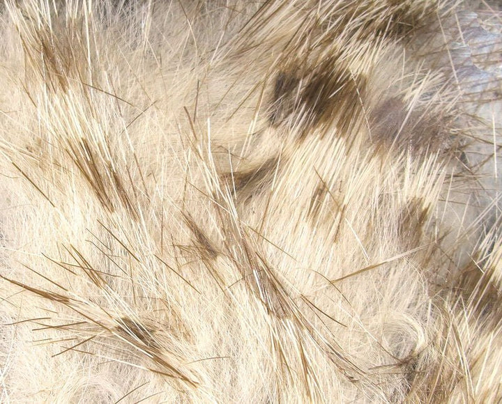 Brown Barred Rabbit Strips - Hair &amp; Fur - Fly Fish Food