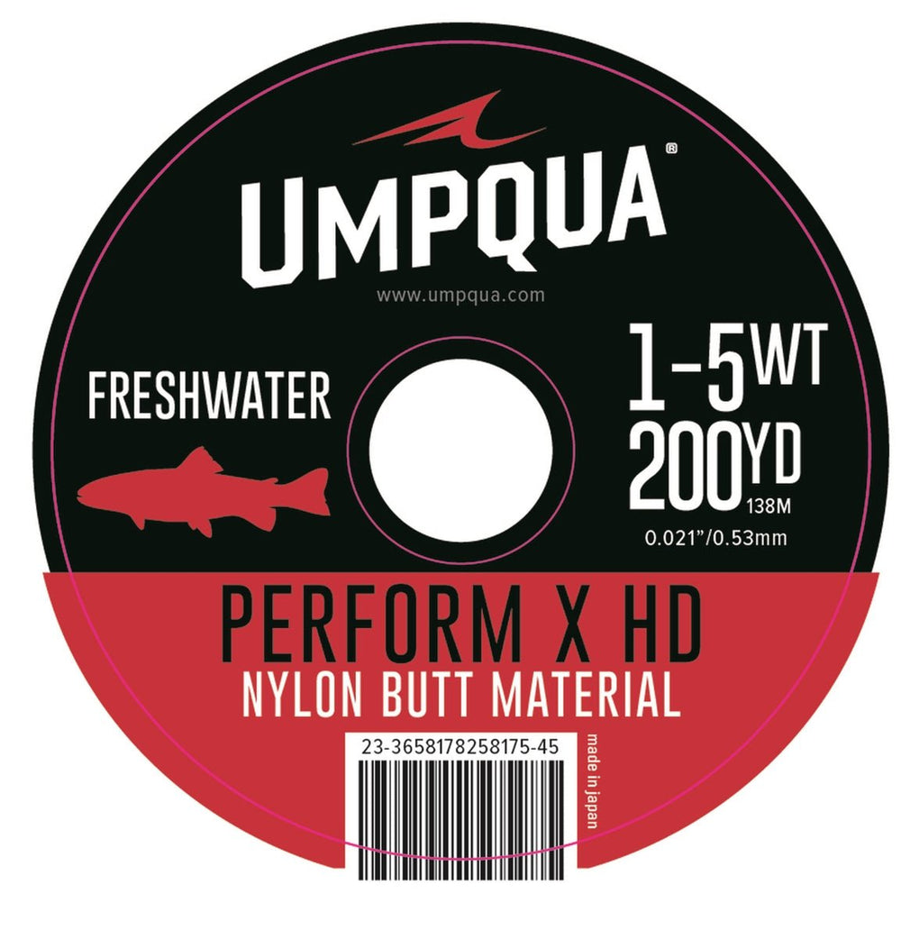 Umpqua Perform X Butt Material - 200 Yards - Tippet, Leader & Accessories - Fly Fish Food
