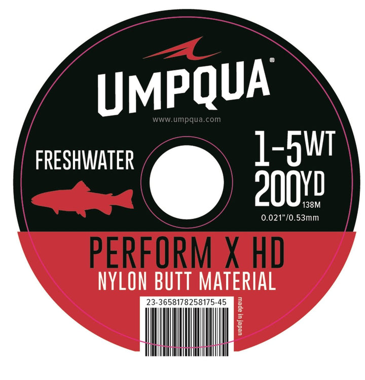 Umpqua Perform X Butt Material - 200 Yards - Tippet, Leader &amp; Accessories - Fly Fish Food