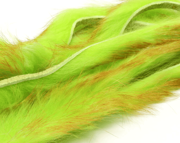Polychrome Rabbit Strips - Hair &amp; Fur - Fly Fish Food